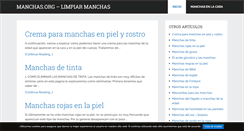 Desktop Screenshot of manchas.org