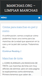 Mobile Screenshot of manchas.org